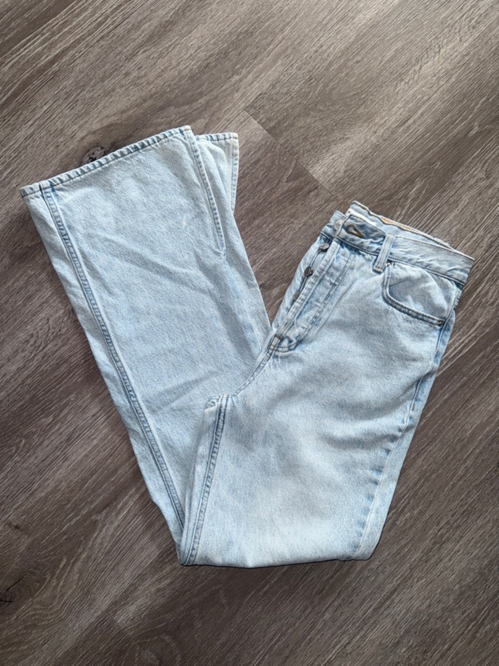 PacSun Light Blue High-Rise Bootcut Jeans size 28